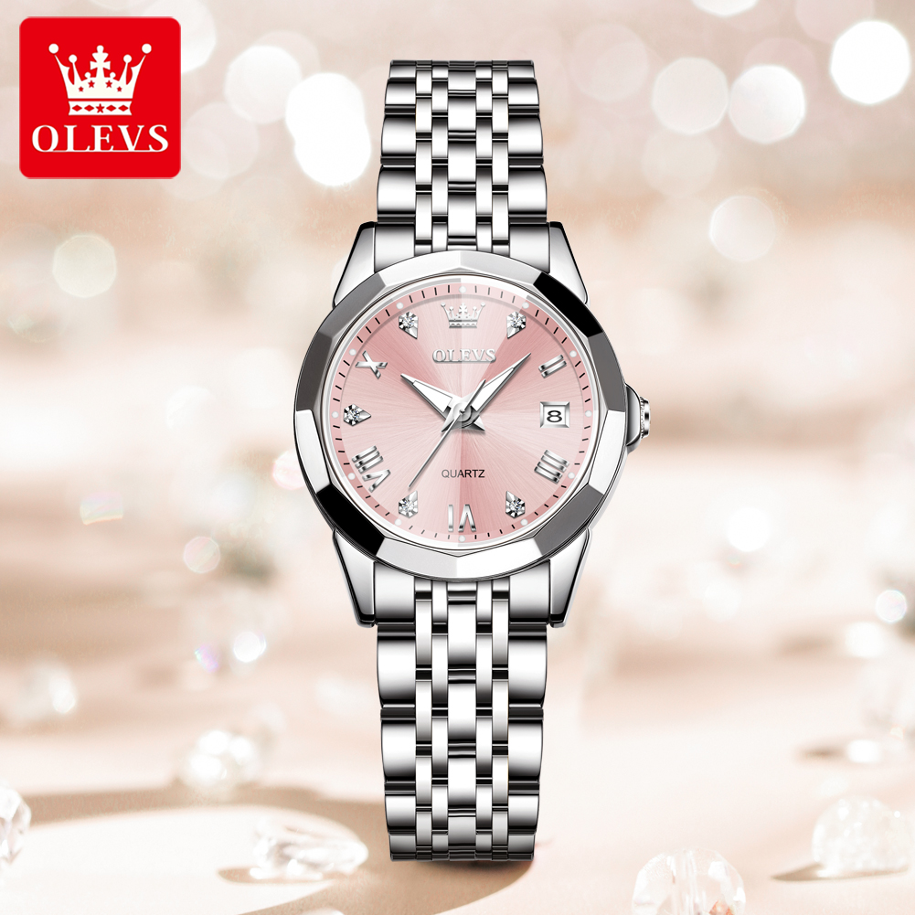 High Jewelry Watches - OLEVS 9931 Original Damenuhr, hochwertiger, massiver