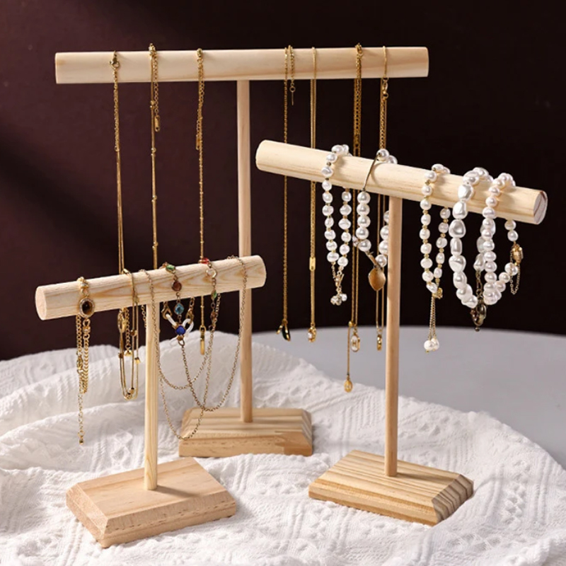 Jewelry And Watches Store - Schmuck Lagerung Display Rack Massivholz Armband