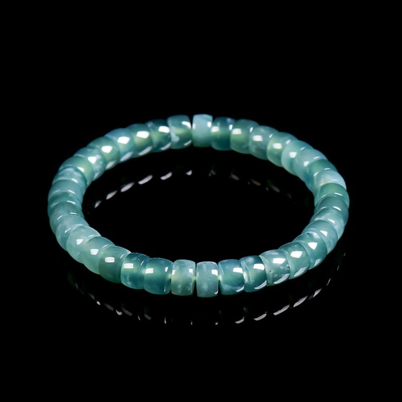 Jewelry & Watches Sp Z Oo Ul Frezerów 3 - Natürlicher Jadeit der Klasse A, Blaues