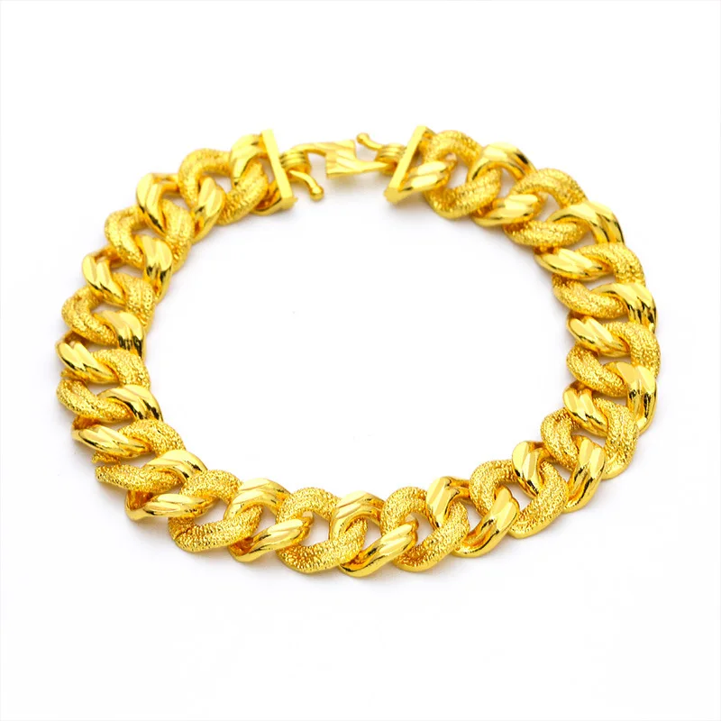 Fine Jewelry Watches Women - Goldfarbe Armband für Frauen Männer 12mm