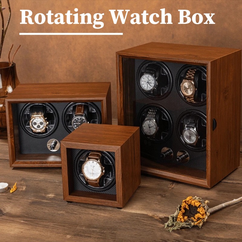 Jewelry And Watches Store - USB-Uhrenbeweger für Automatikuhren 4/2/1 Fächer Uhrenschüttler