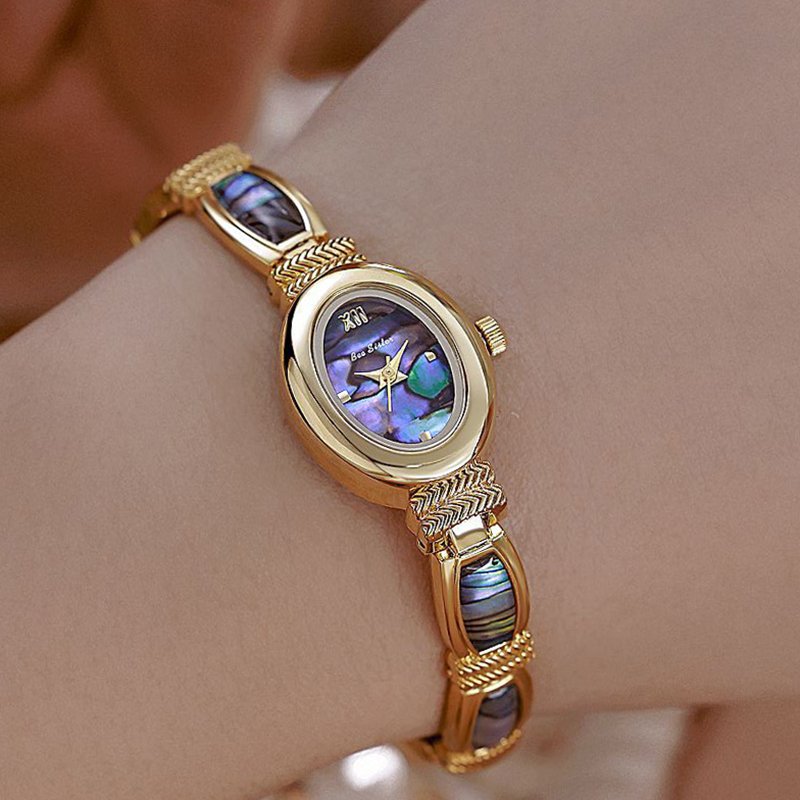 Jewelry Watches Gold - Oval Zifferblatt Frauen Armband Uhren Top