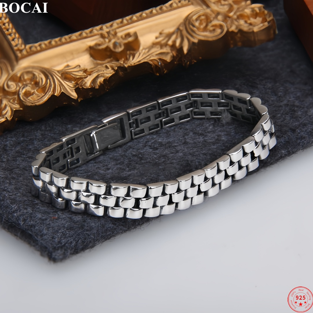 Fine Jewelry Watches Women - BOCAI Neues S925 Sterling Silber Charm-Armband