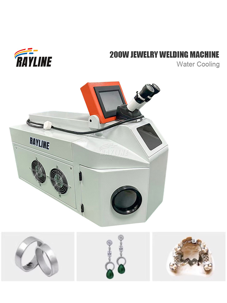 Jewelry Watches Gold - Günstige 200W 160J Schmuck-Laser-Punktschweißmaschine YAG-Laser-Lötgerät für