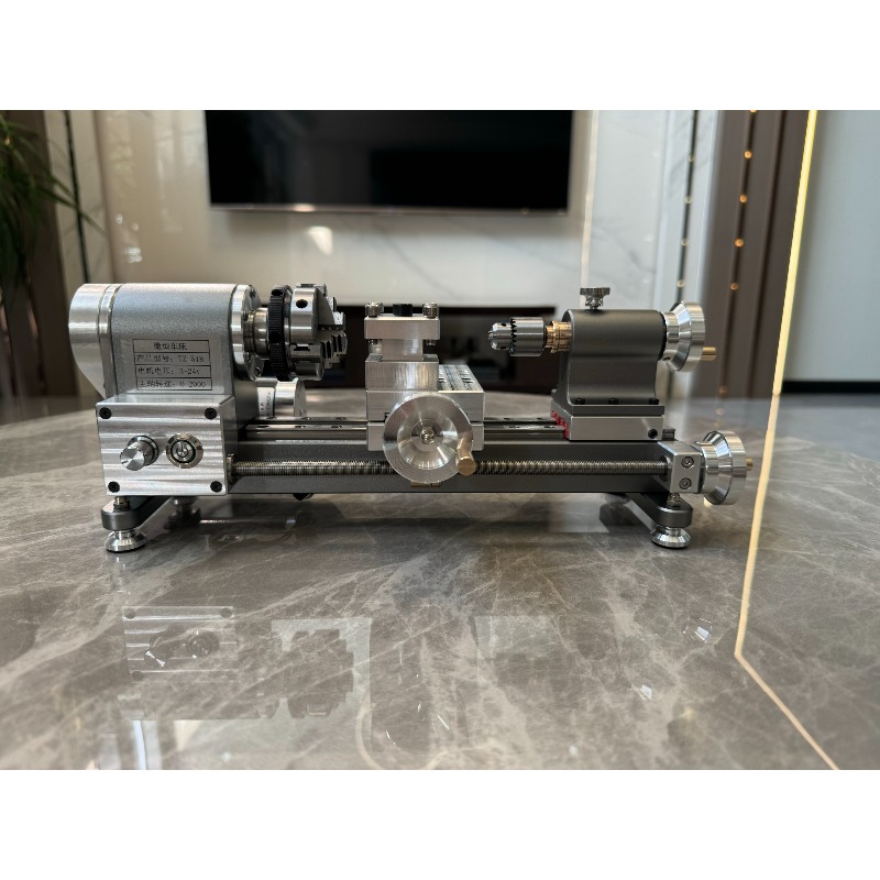 Jewelry Watch Making - Mini-Drehmaschine, Perlenmaschine, Mikrouhr-Drehmaschine, Metallbearbeitung, Schmuckherstellungswerkzeug, kompakte