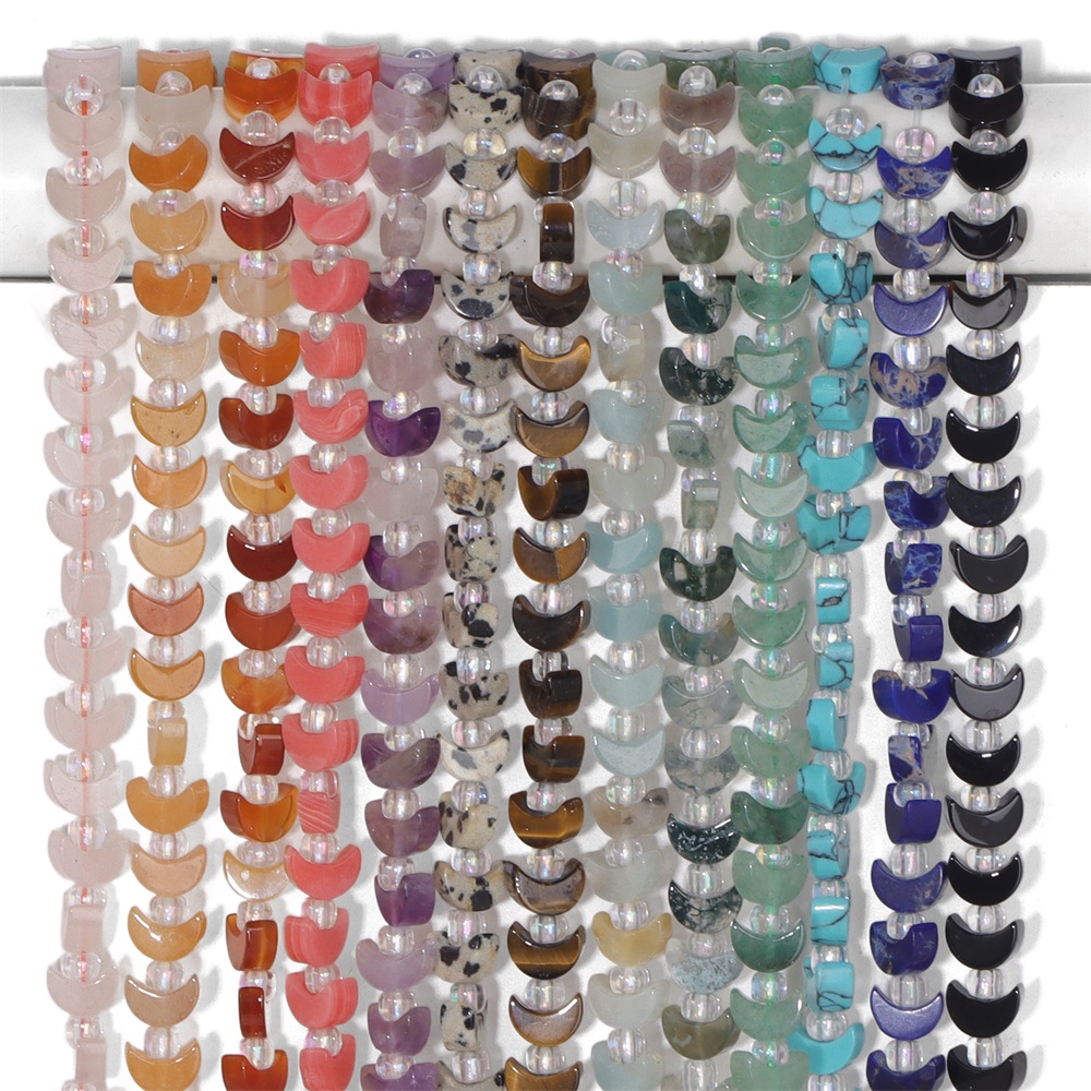 7–8 mm Naturstein-Perlen in Mo – Moon Star Earrings Bewertung und Preis