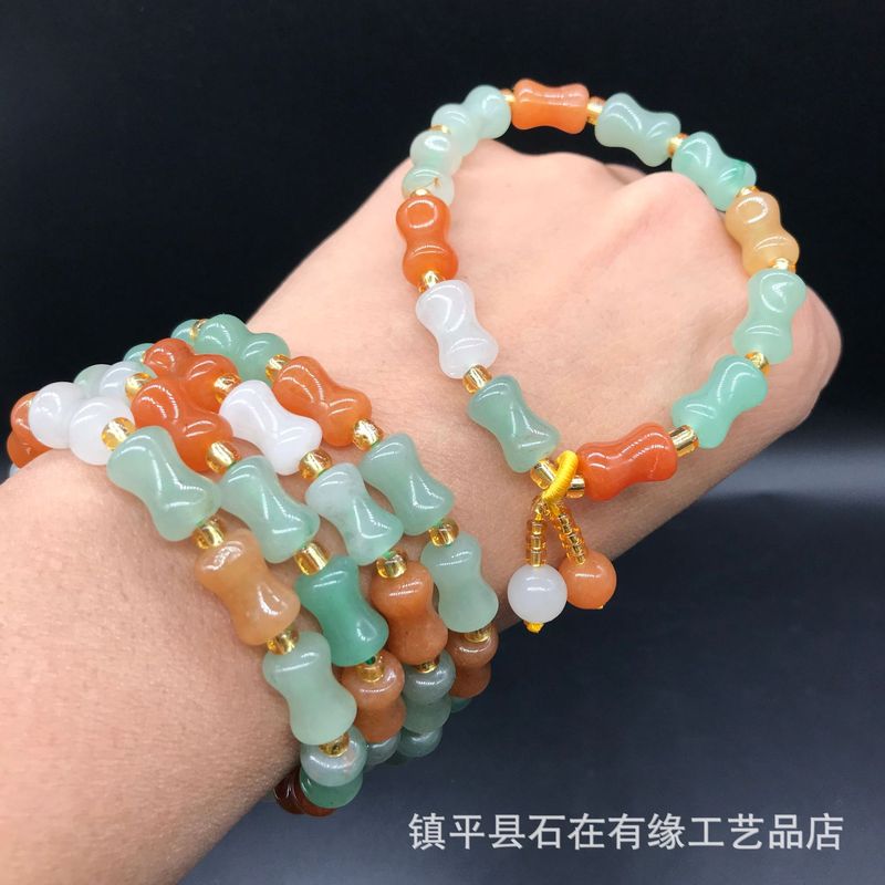 Natürliches Aventurin-Bambus-, – Jewelry & Watches Sp Z Oo Ul Frezerów 3 Bewertung und Preis