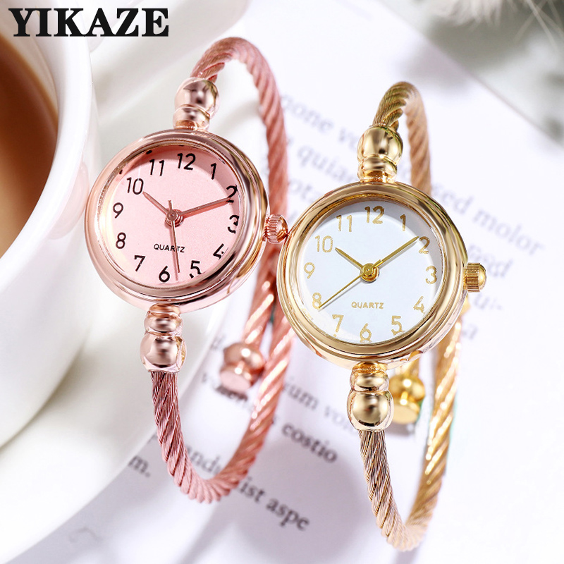 YIKAZE Frauen Uhren Kleine Gol – Jewelry Watches Gold Bewertung und Preis