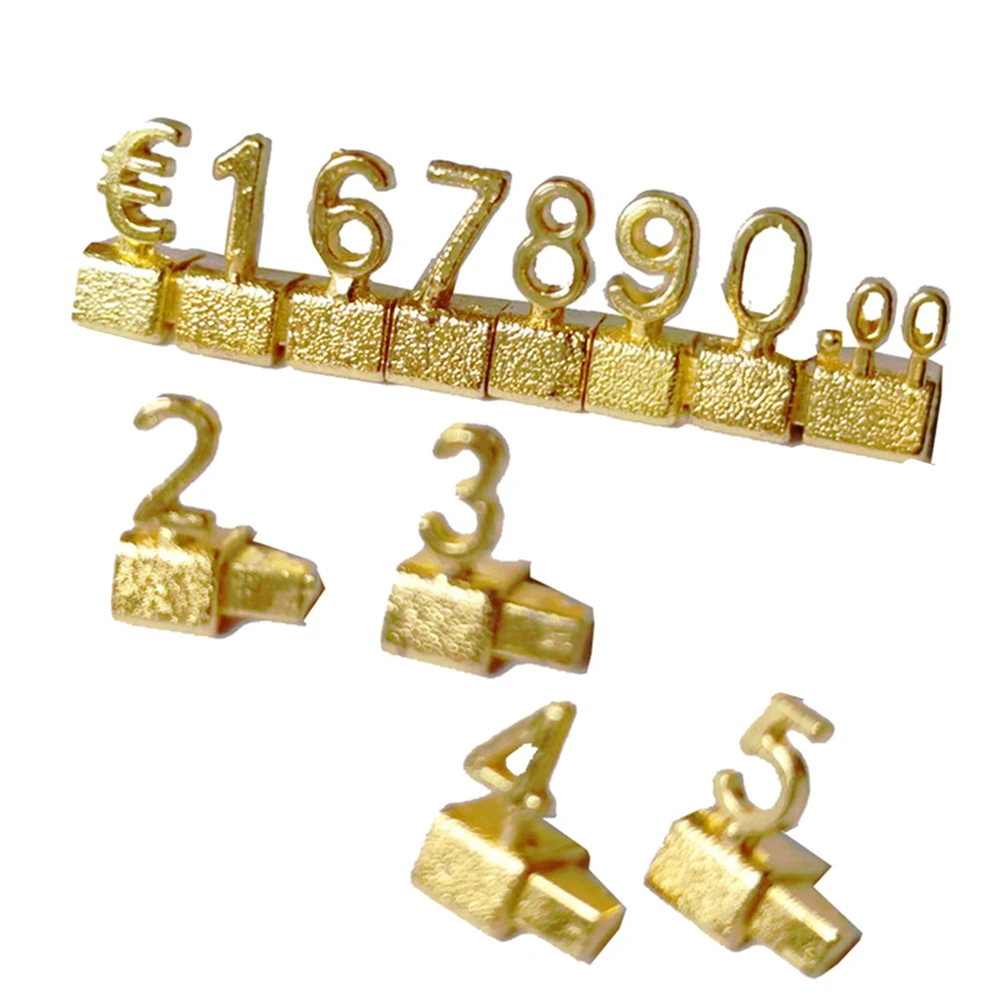 Gold 3D kombinierter Preisschi – Jewelry And Watches Store Bewertung und Preis