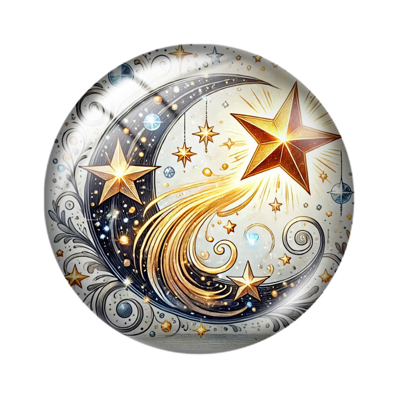 Mystic Star Moon 12/18/20/25 m – Moon Star Earrings Bewertung und Preis