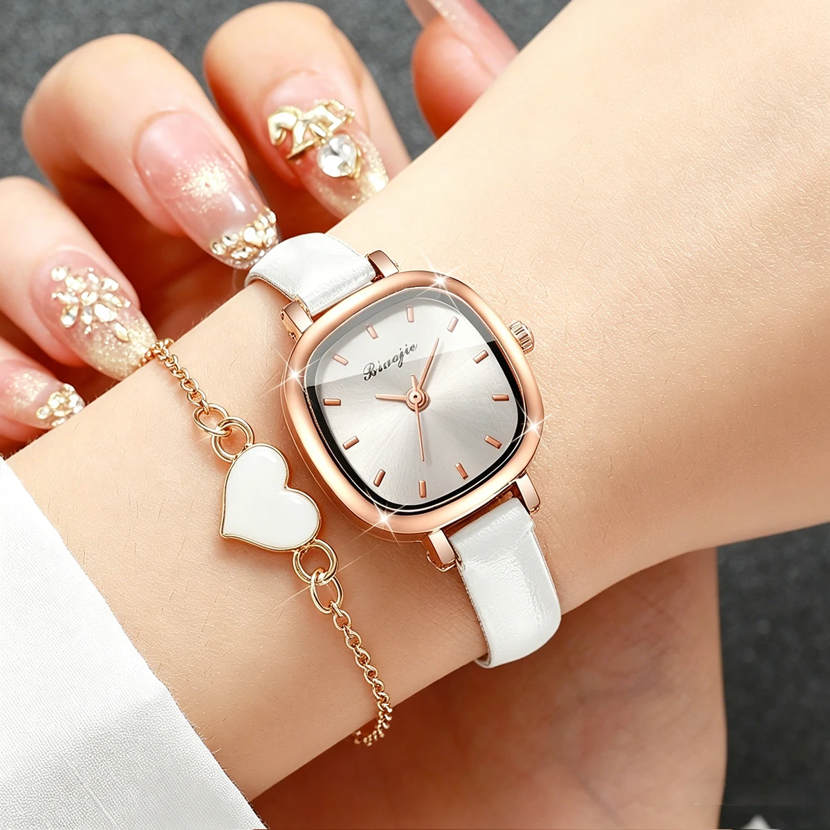 5-teiliges Modisches Quadratis – Fine Jewelry Watches Women Bewertung und Preis