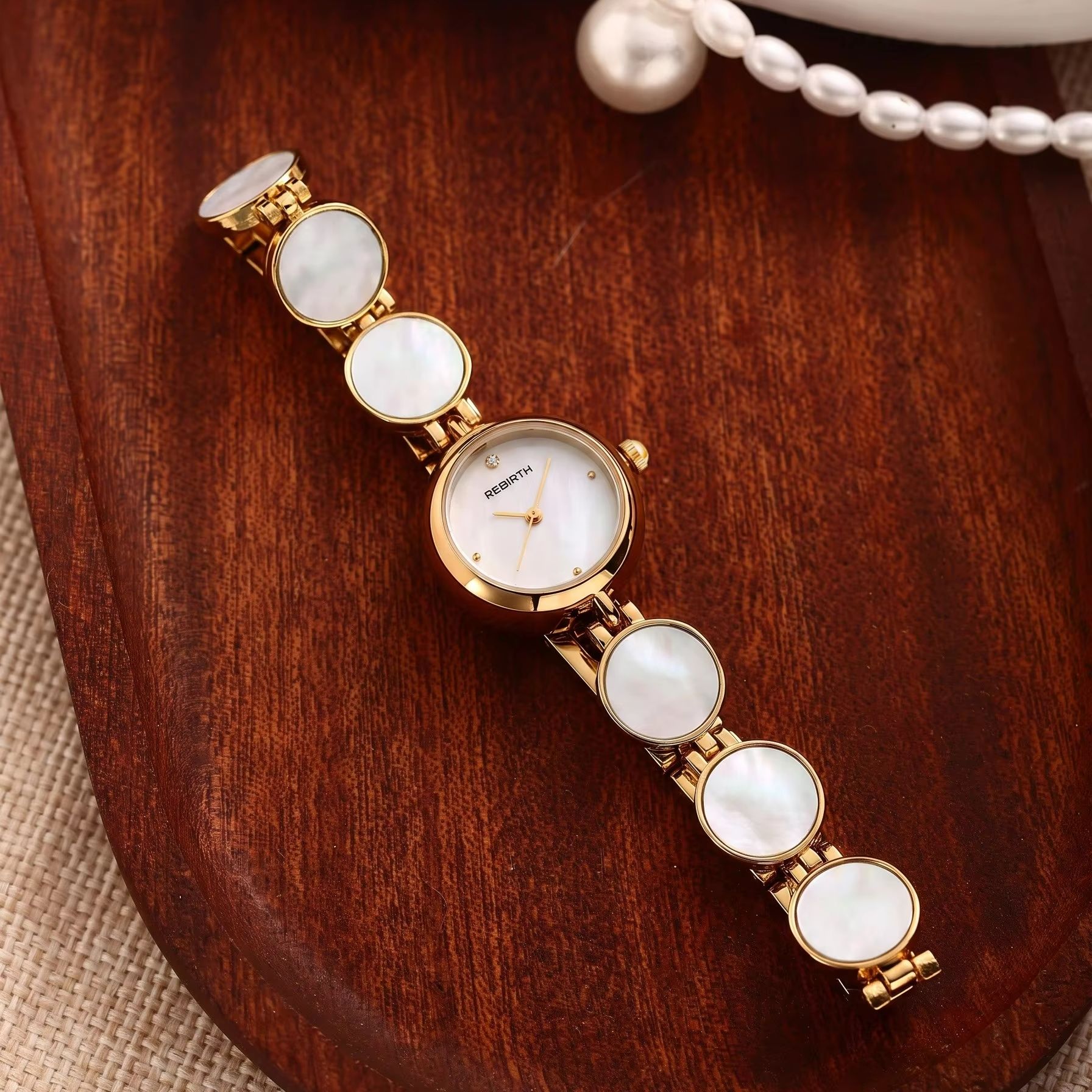 Luxuriöse Damen-Quarzuhr mit r – Jewelry Watches Gold Bewertung und Preis