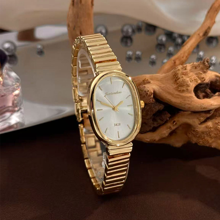 Neue goldene Retro-Mode-Damenu – High Jewelry Watches Bewertung und Preis