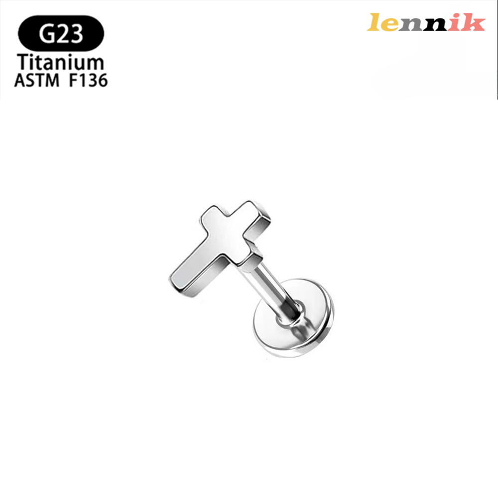 LENNIK F136 Titanlegierung Kre – Moon Star Earrings Bewertung und Preis