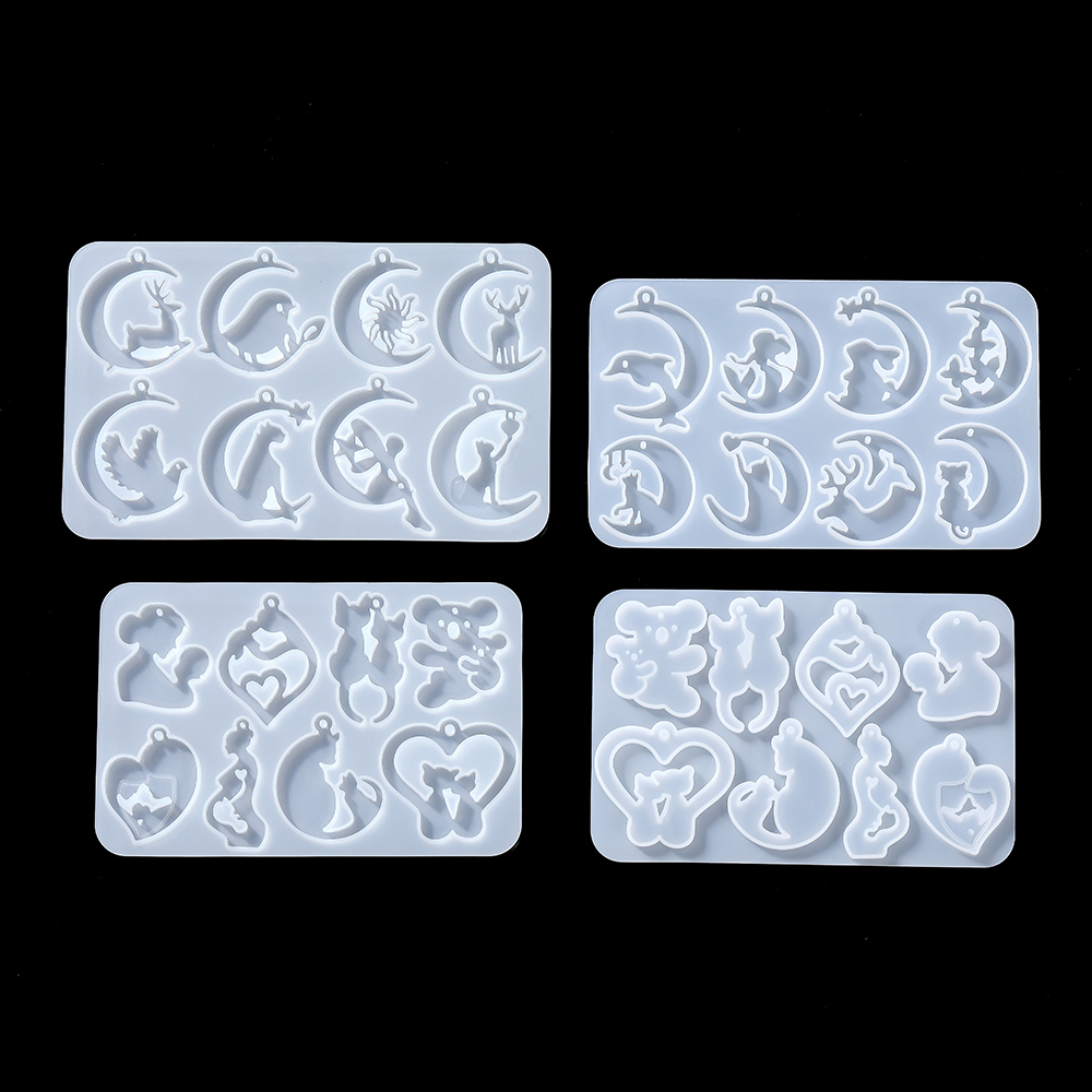 Ohrring Anhänger Epoxidharz Si – Moon Star Earrings Bewertung und Preis
