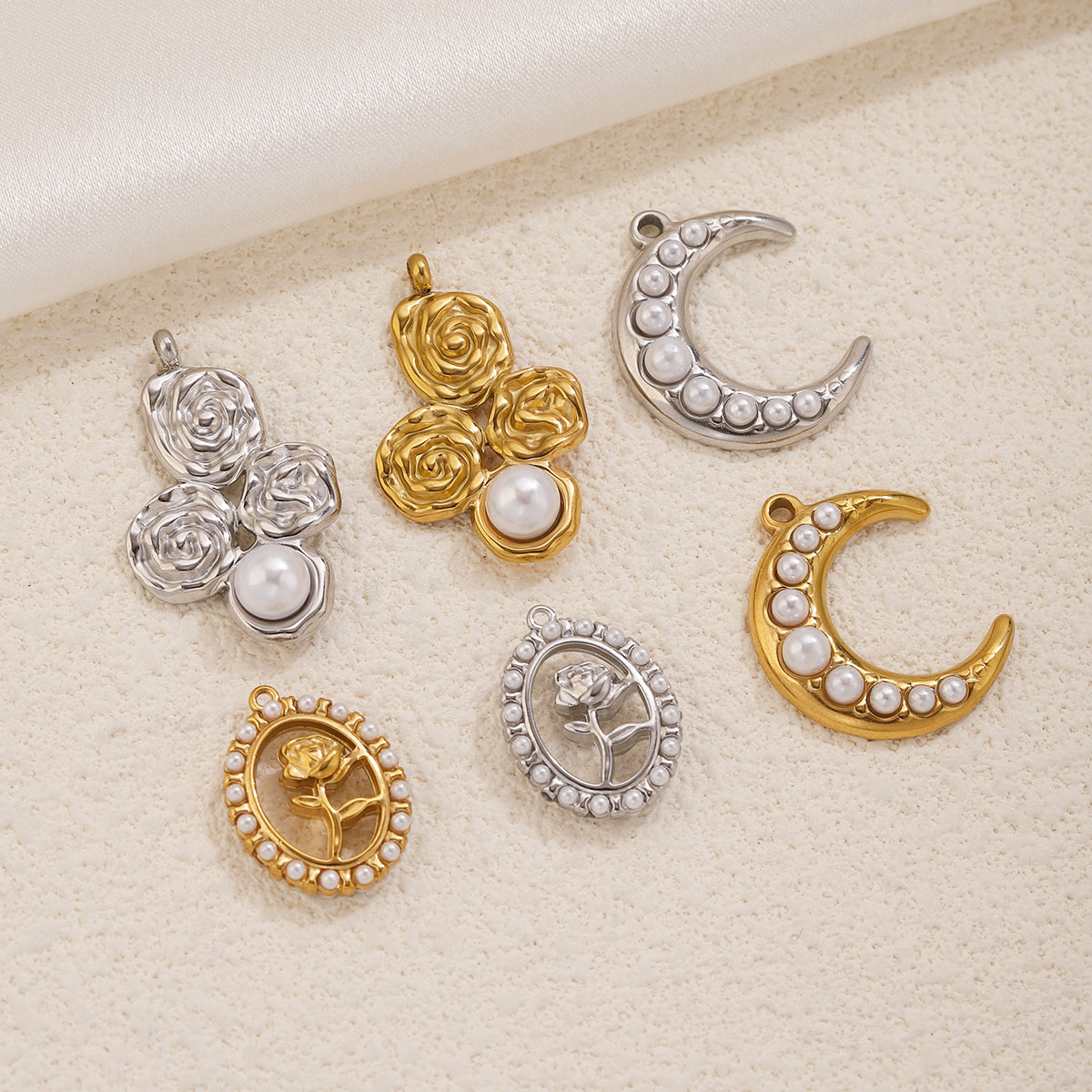 5 Stück Edelstahl 18K vergolde – Moon Star Earrings Bewertung und Preis