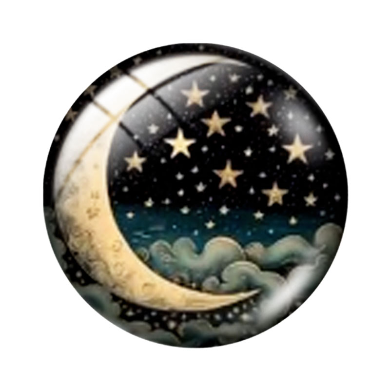 MOND und STERNE 12/18/20/25mm  – Moon Star Earrings Bewertung und Preis