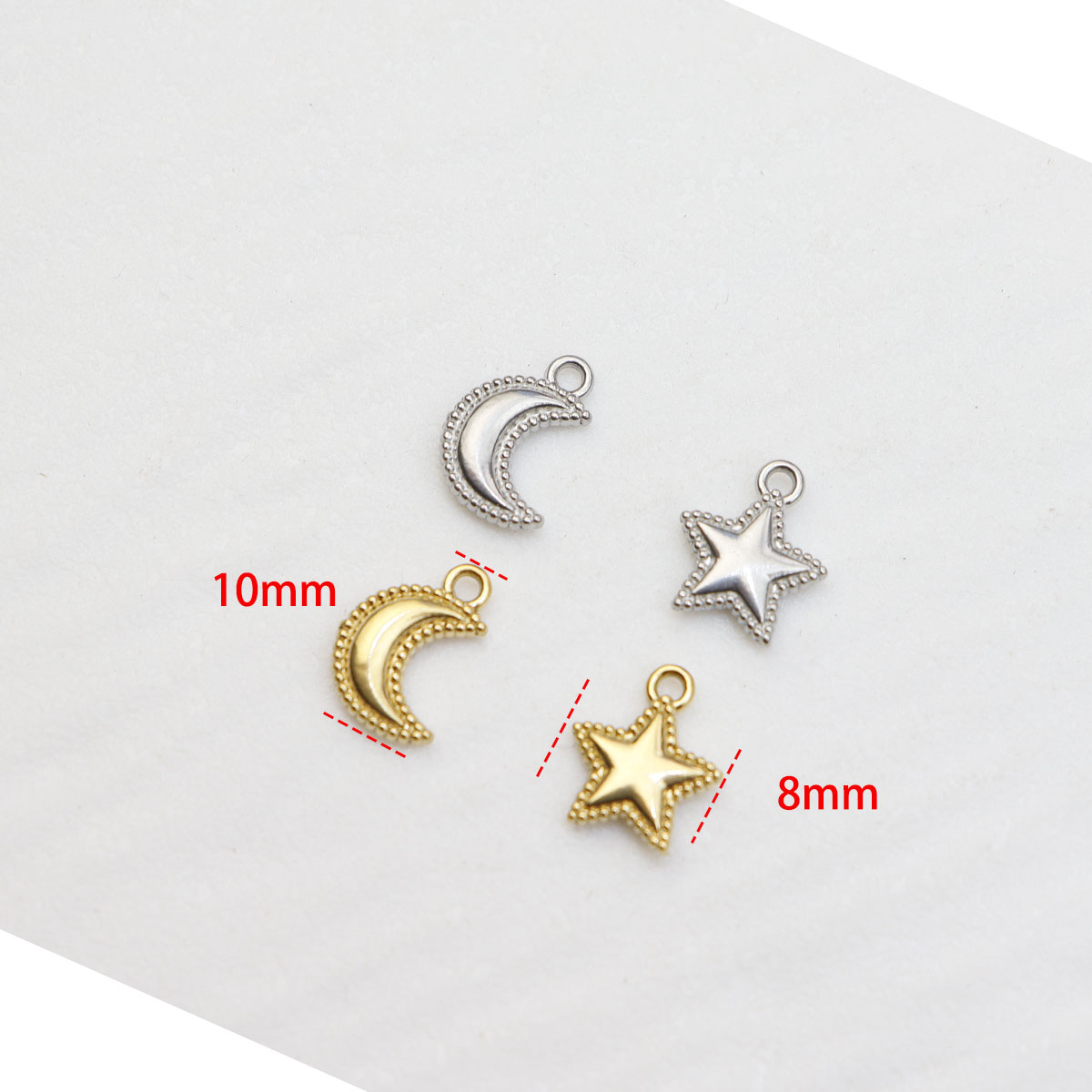 5 Stück Guss Edelstahl Stern M – Moon Star Earrings Bewertung und Preis