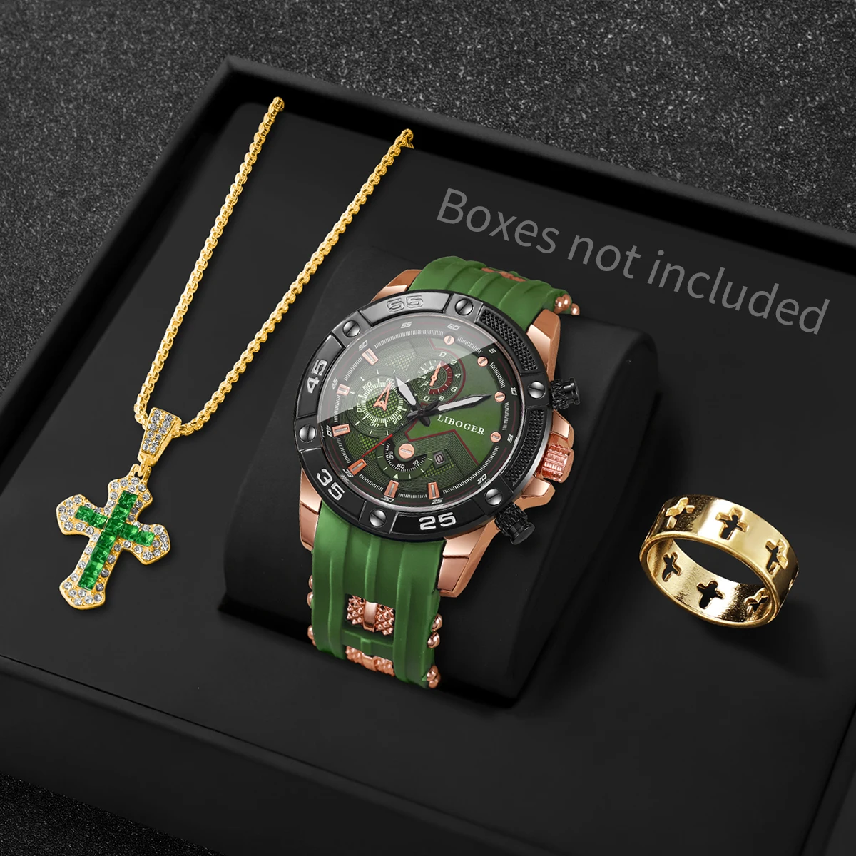 3-teiliges Modisches Herren-Sp – Jewelry Watch Making Bewertung und Preis