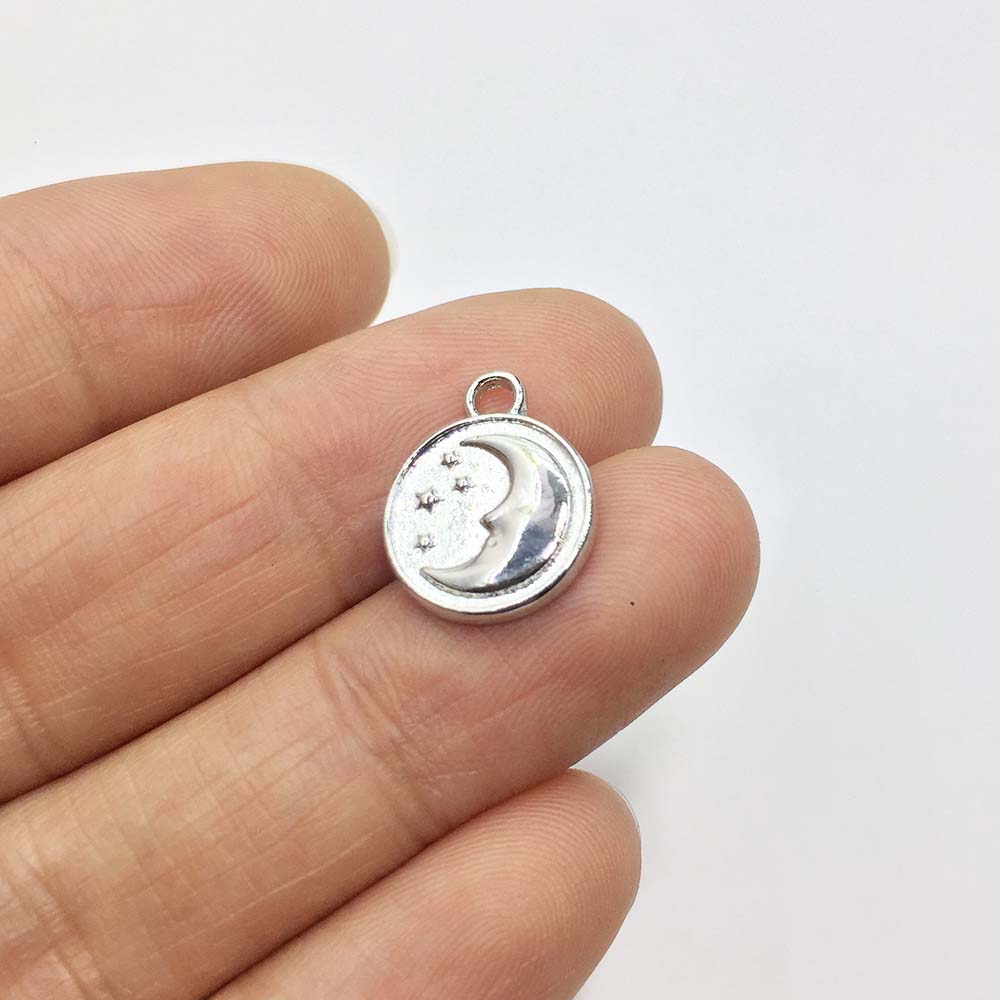 Eruifa 20 Stück 12 mm Mond Ste – Moon Star Earrings Bewertung und Preis