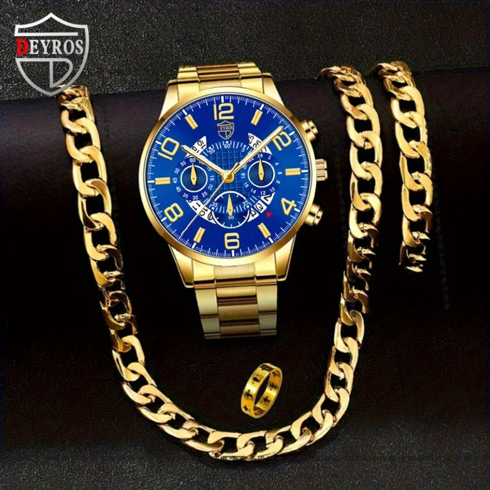 4 Stück/Set Herren-Freizeituhr – Jewelry Watch Making Bewertung und Preis
